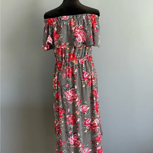 Hot Kiss Pink Ruffled Smocked Sundress - Picture 5 of 9